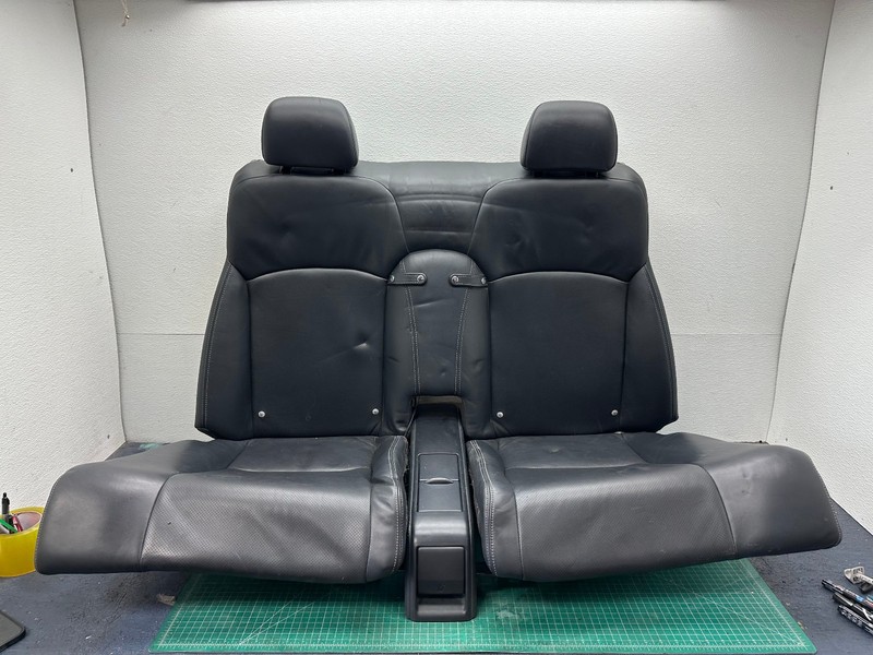 10 Lexus IS250 IS350 REAR SEAT UPPER AND LOWER CUSHION COMPLETE SET OEM
