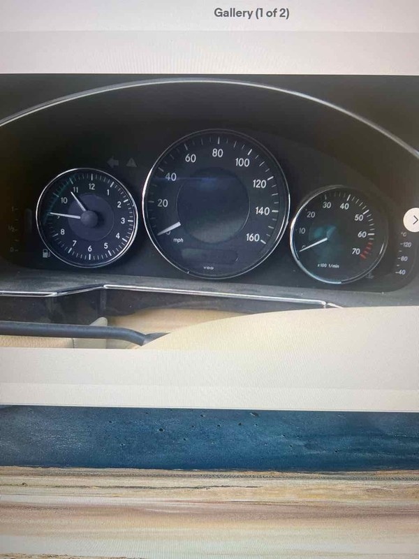 Speedometer MERCEDES CLS550 08