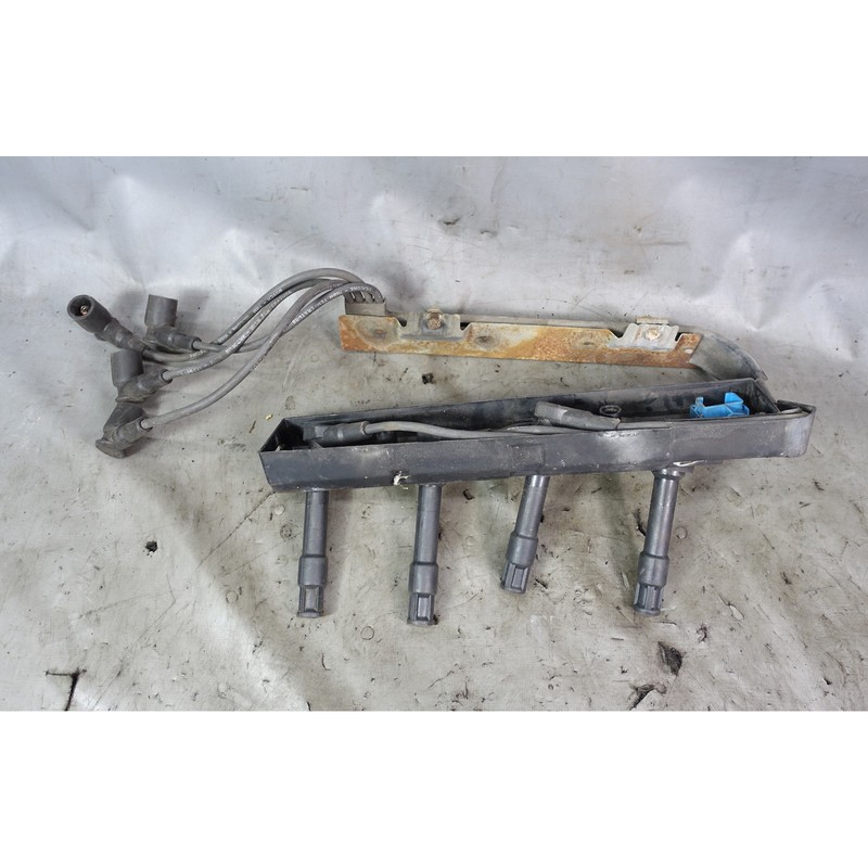 91-92 BMW E30 318i M42 4-Cylinder Bosch Ignition Spark Plug Wire Set Covers OEM