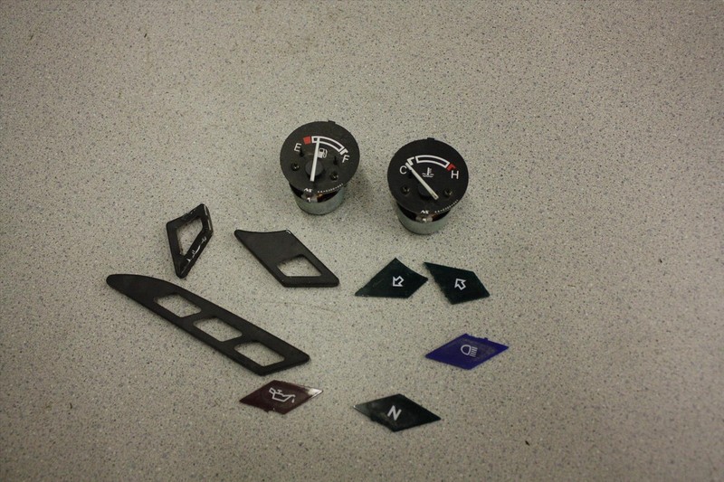 2003 KAWASAKI ZX 600 E NINJA GAS FUEL PETROL TEMP GAUGE INDICATOR LAMP ZX600 03