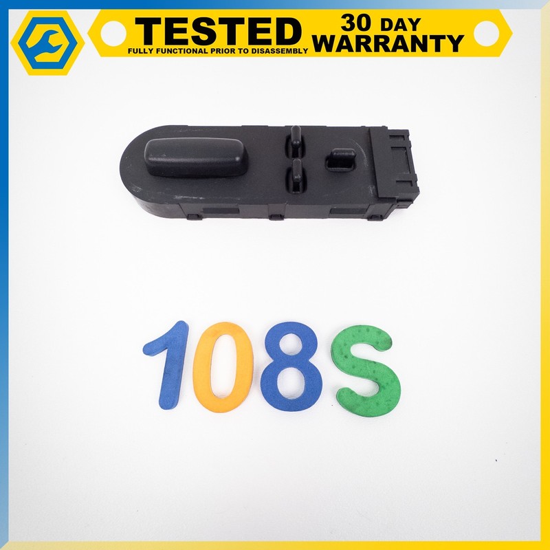 97-04 CHEVROLET CORVETTE C5 FRONT LEFT DRIVER SIDE POWER SEAT CONTROL SWITCH OEM