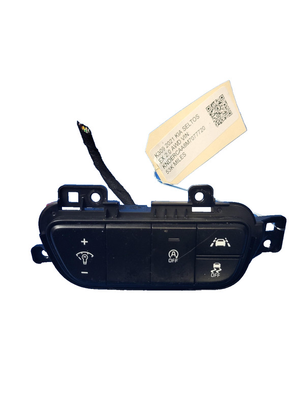 Used Oem KIa Traction & Lane & Light Switch 93700-Q5040 for 2021-2023 Seltos EX
