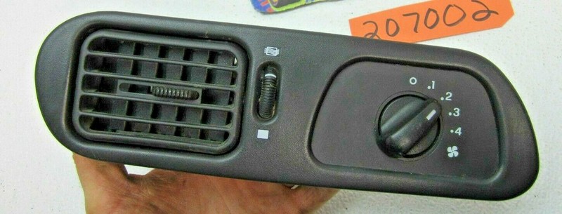 REAR A/C HEATER VENT FAN SWITCH 1 2 3 4 SPEED TRIM 95 96 97 98 FORD WINDSTAR VAN