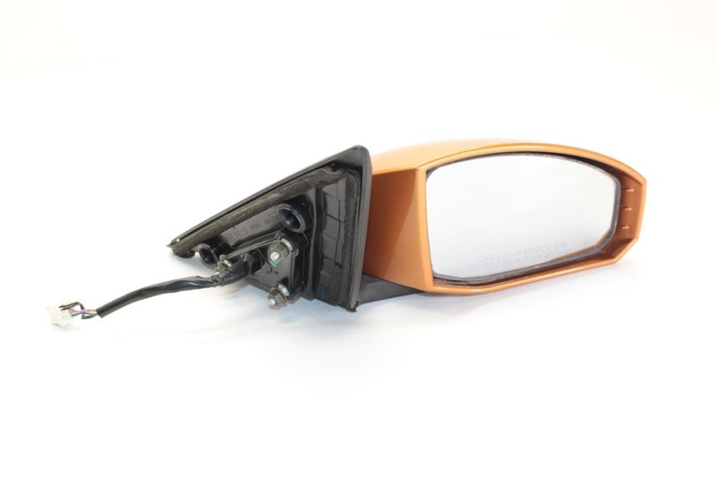 05-09 Nissan 350Z 3.5L Coupe Orange Passenger Right Side View Power Door Mirror
