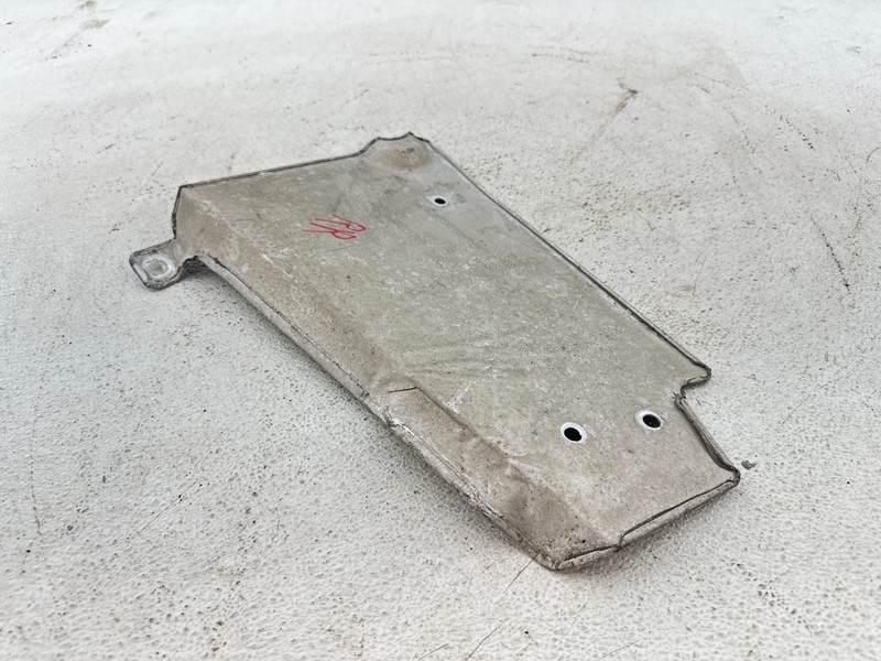 2017-2018 AUDI A4 FUEL VAPOR EVAPORATOR CANISTER SUPPORT HEAT SHIELD OEM