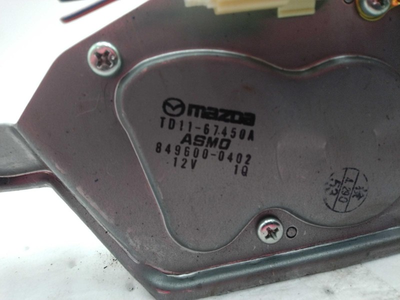 Used Back Glass Wiper Motor fits: 2013 Mazda CX-9Grade A