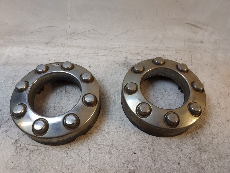 02-15 FORD F-250 F-350 Set of 2 FRONT CENTER CAP NON-DUALLY 5C34-1A096-LE OEM