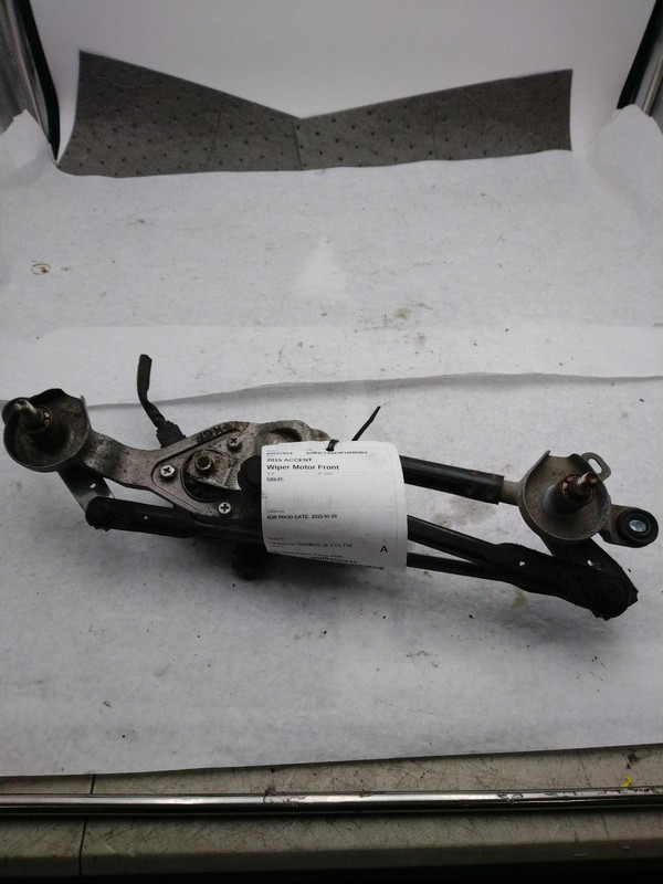 Used Windshield Wiper Motor fits: 2015 Hyundai AccentGrade A