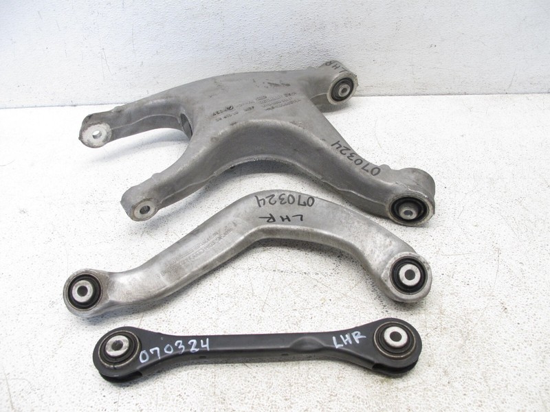 09-17 AUDI 8R Q5 SUSPENSION CONTROL ARM SET REAR LEFT DRIVER OEM 070324
