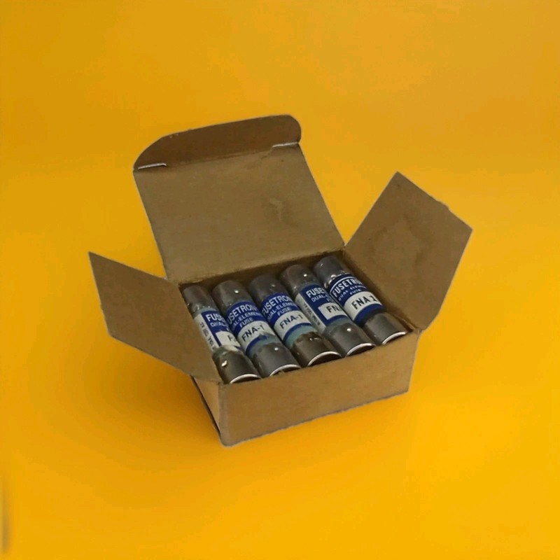 Lot Of 10 Fusetron FNA-1 Dual Element Fuses