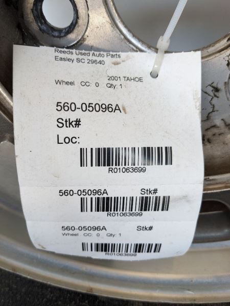 Wheel 16x7 Aluminum Brushed Opt PF4 Fits 00-03 SUBURBAN 1500 1063699