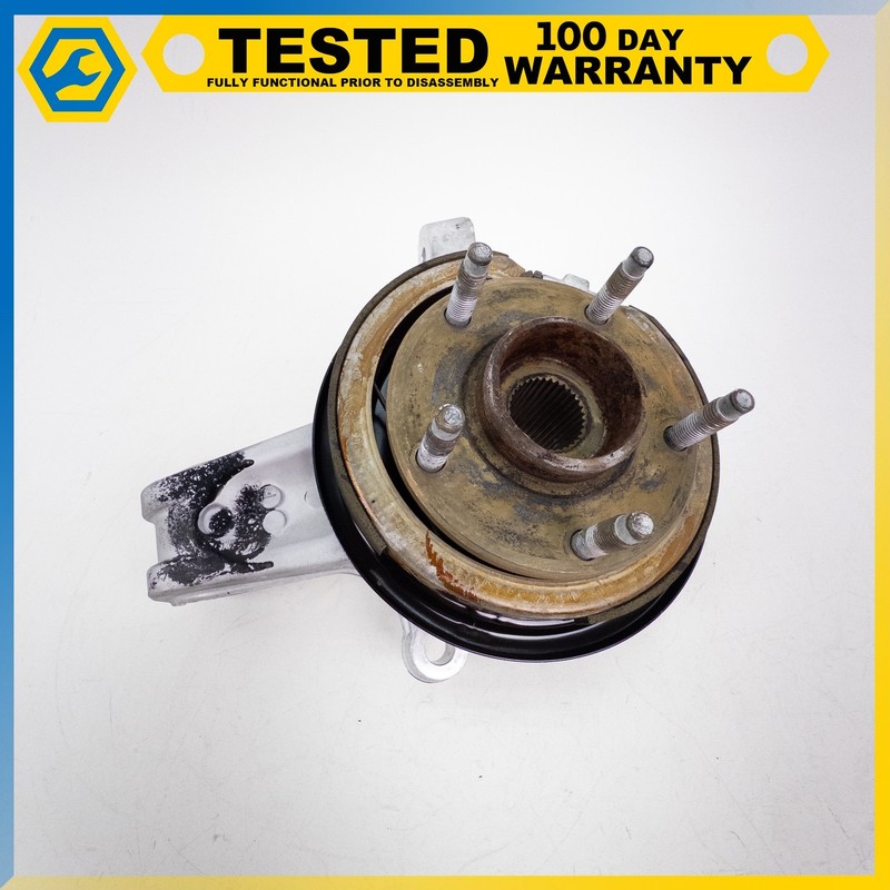 05-13 CHEVROLET CORVETTE C6 XLR REAR LEFT DRIVER SIDE SPINDLE KNUCKLE HUB OEM