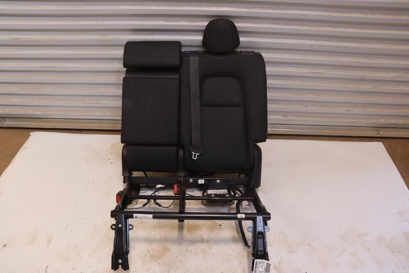 2020-2023 TESLA MODEL Y REAR LEFT SIDE SEAT BACKREST BLACK LEATHER OEM