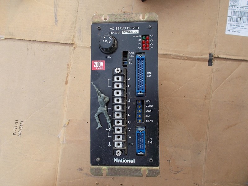 National Panasonic AC Servo Driver DV48S075LBZE *FREE SHIPPING*