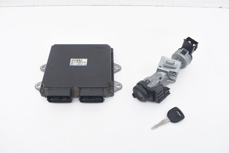 2008 MazdaSpeed 3 2.3L Turbo Manual Engine Computer ECU Ignition Key OEM KW95
