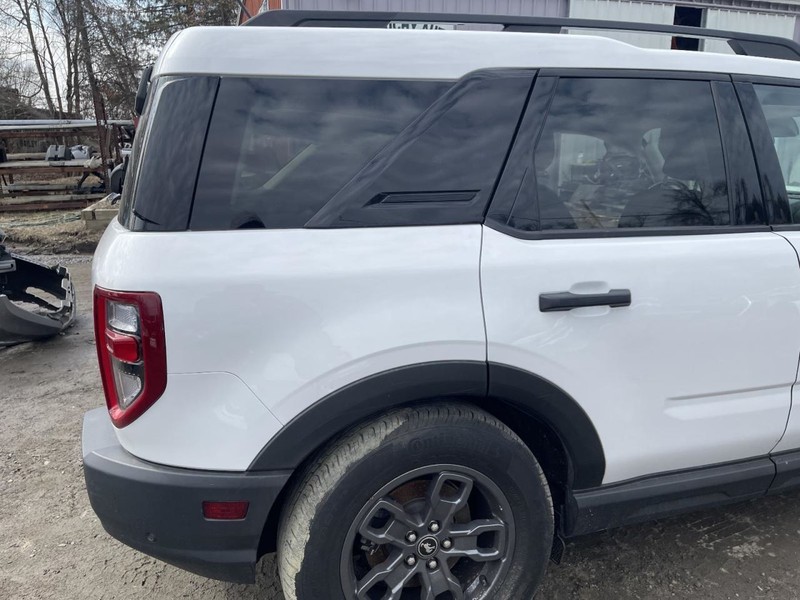 21-23 FORD BRONCO SPT RIGHT QUARTER PANEL WHITE PC:YZ AT AWD 39K BIG BEND 65340
