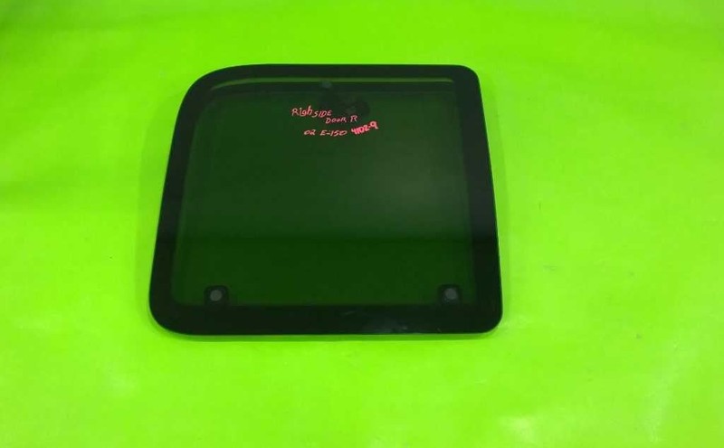 98-14 FORD E150 VAN RIGHT SIDE FRONT DOOR WINDOW GLASS MOVEABLE OEM 4102-9