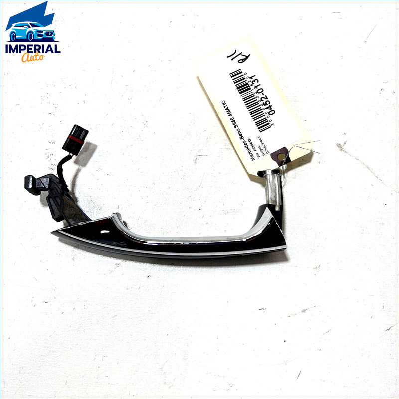 2007-13 MERCEDES S550 *C040* REAR LEFT DRIVER SIDE DOOR EXTERIOR HANDLE OEM