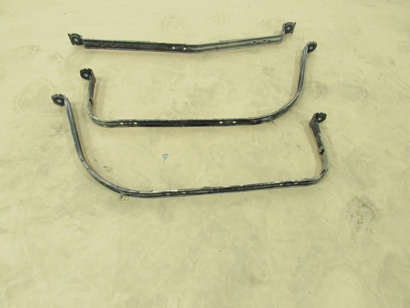 18-20 Mercedes S560 W222 2019 Fuel Gas Tank Support Strap Bracket Set 3 PCS ;:O
