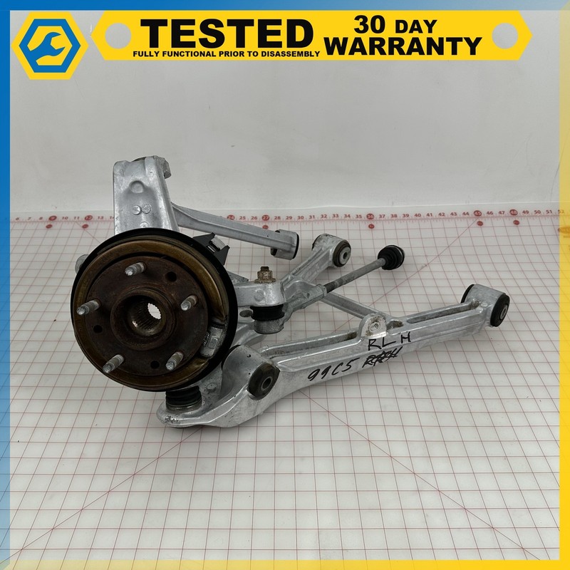 97-04 Corvette C5 REAR LEFT SPINDLE KNUCKLE WHEEL HAB CONTROL ARM ASSEMBLY OEM