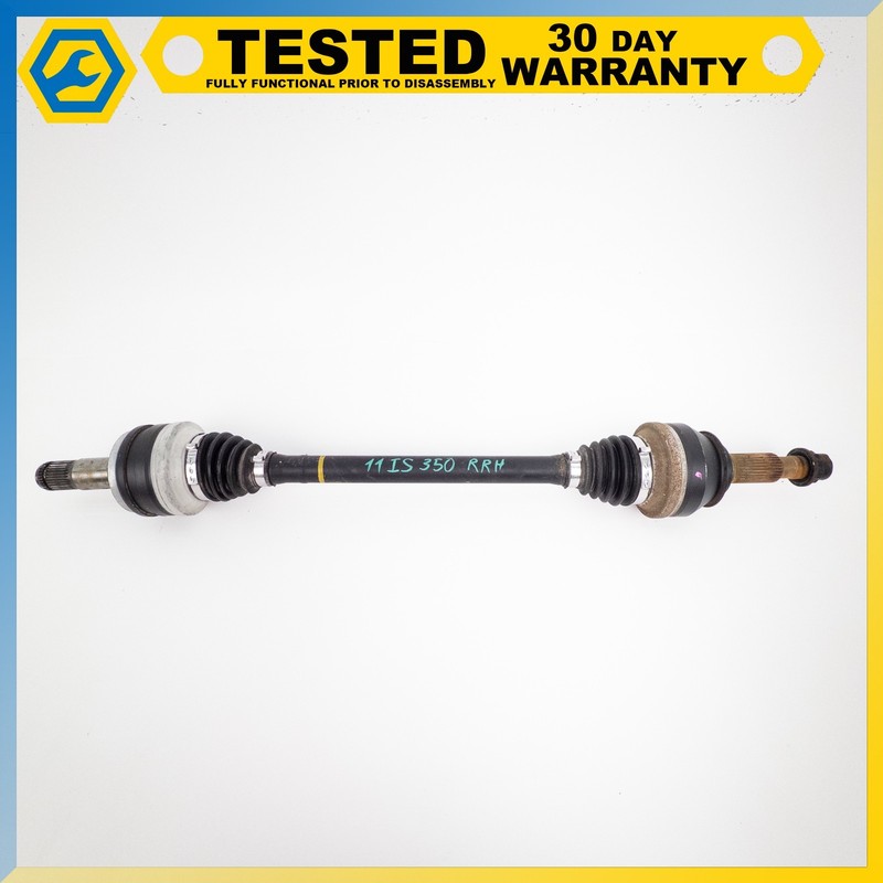 06-13 LEXUS IS350 RWD REAR RIGHT PASSENGER SIDE CV AXLE SHAFT ASSEMBLY OEM