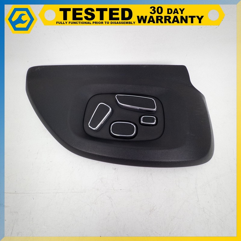 10-15 JAGUAR XJ XJR FRONT LEFT DRIVER SEAT CONTROL SWITCH W/ TRIM COVER OEM