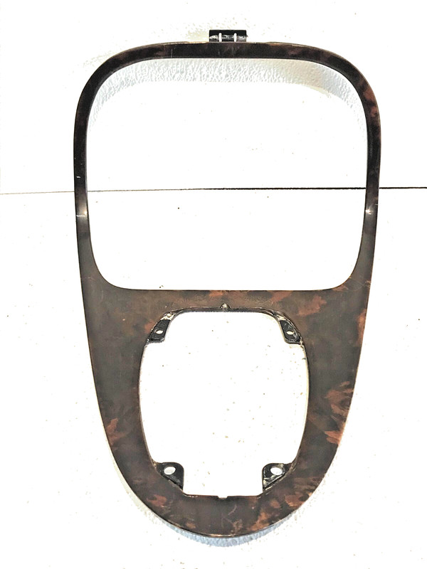 98-03 Jaguar XJR XJ8 VDP X308 Center Console Gear Shifter Trim Bezel Wood OEM