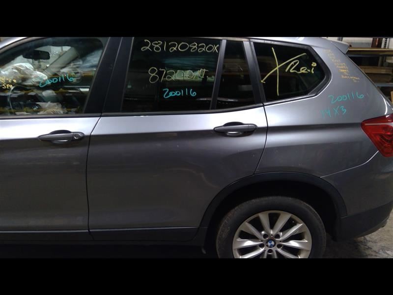 Driver Left Rear Side Door Fits 14-17 BMW X3 704203