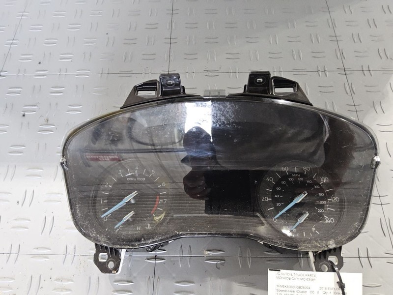 Speedometer MPH ID JB5T-10849-AA Thru JB5T-10849-AC Fits 18 EXPLORER 3467170