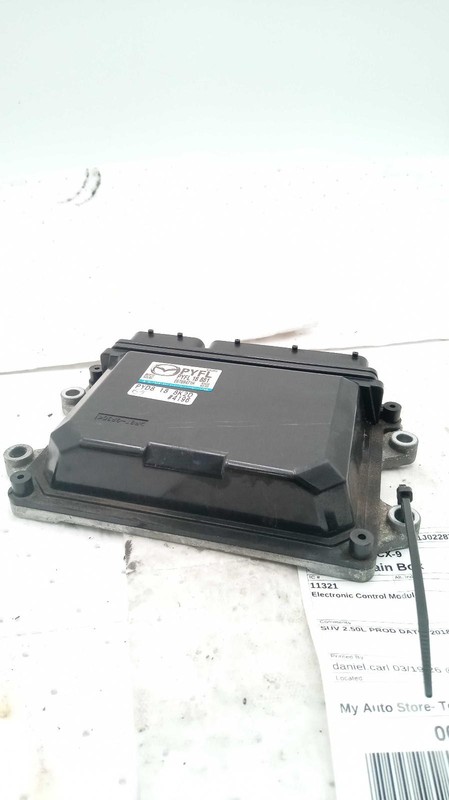 2018 Mazda CX-9 Engine Control Module ECM PYFL18881 OEM 63K Miles Grey