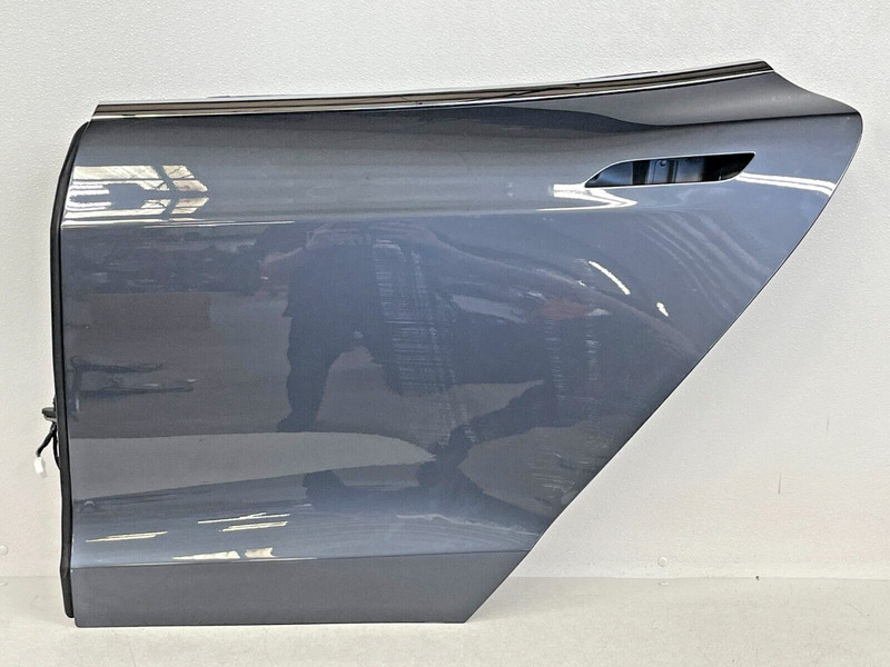 ⭐2012-2016 TESLA MODEL S REAR LH LEFT DOOR BARE SHELL PANEL SKIN GRAY OEM LOT2TP
