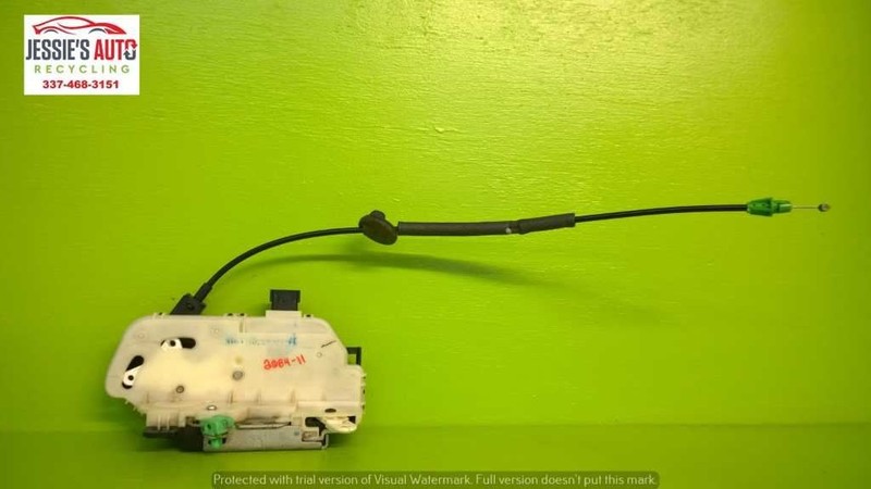 12 13 14 EDGE SEL 3.5L AT DRIVER LEFT FRONT DOOR LOCK LATCH ACTUATOR OEM 2084-11