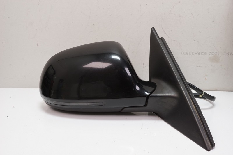 AUDI A4 S4 Front Right RH Door Mirror w/ Blind Spot OEM 2009