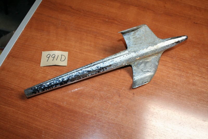 1955 GM Hood Ornament Jet Plane Rat Rod