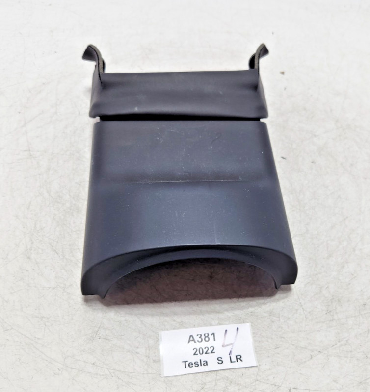 ✅ 2021-2025 OEM Tesla Model S Steering Column Upper Top Trim Black