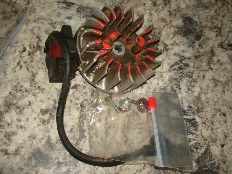 Craftsman 3.416"coil flywheelchainsaw part358.354810poulan bin 239