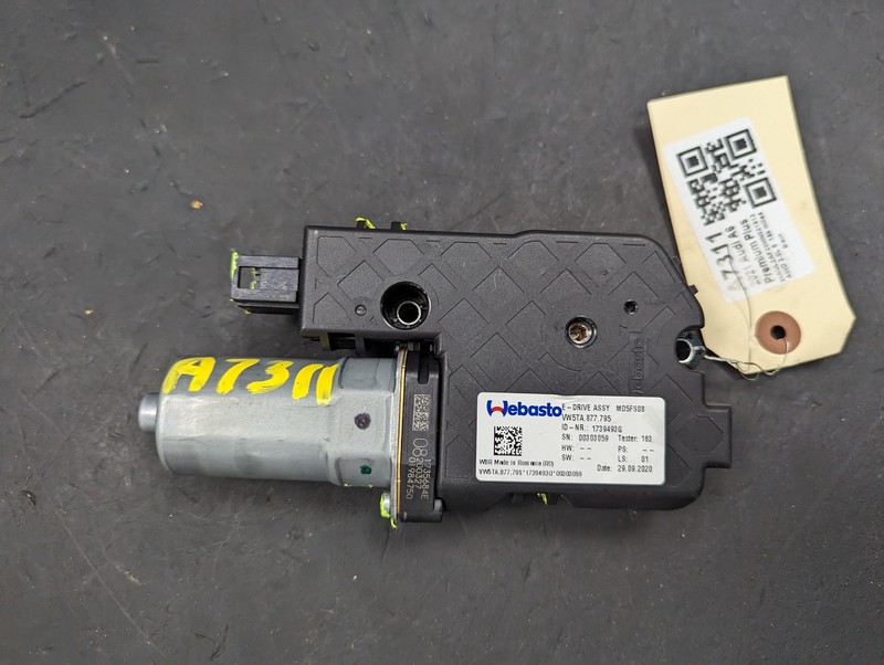 Front Sunroof Motor 2021 Audi A6 2019 2020 2022 2023