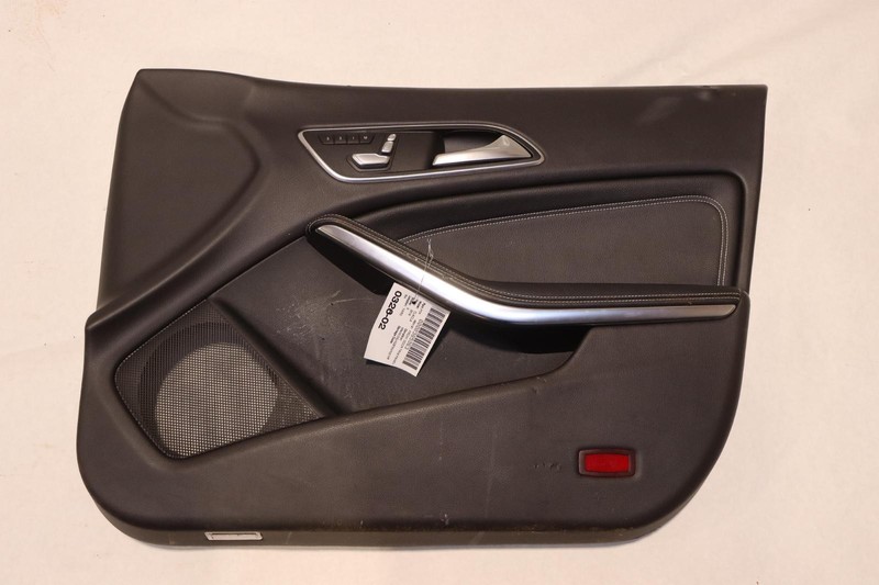 2014-2019 MERCEDES CLA250 FRONT RIGHT SIDE DOOR PANEL TRIM LEATHER BLACK OEM