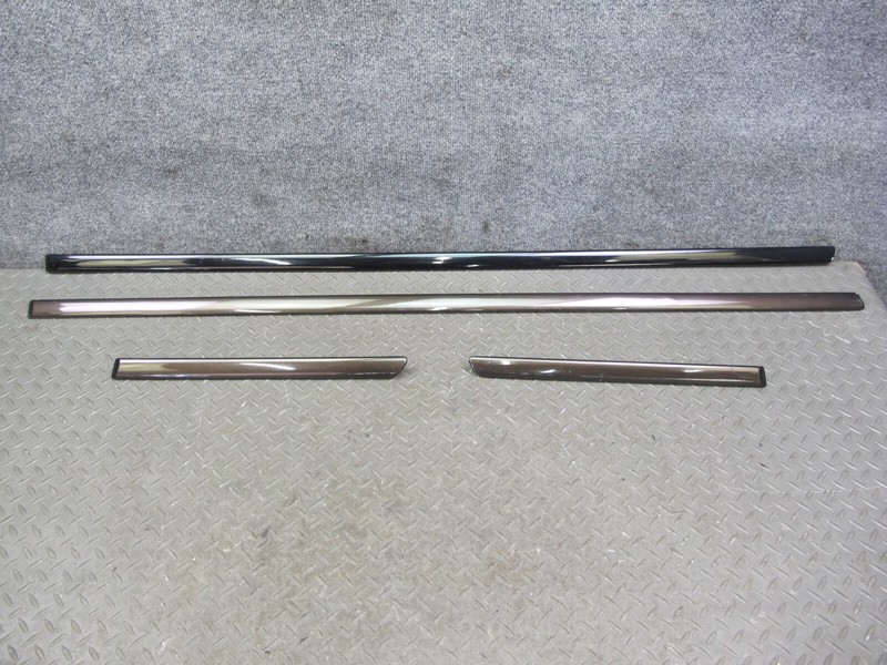 2001-2006 BMW E46 M3 COUPE CONVERTIBLE FRONT & REAR EXTERIOR TRIM MOLDING SET
