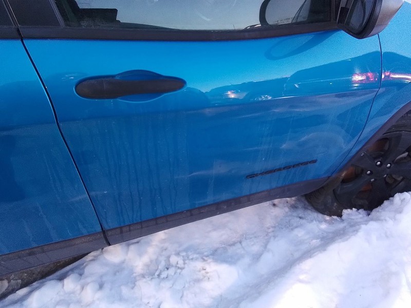 Passenger Front Door Electric Tempered Glass Fits 14-18 CHEROKEE 3398923