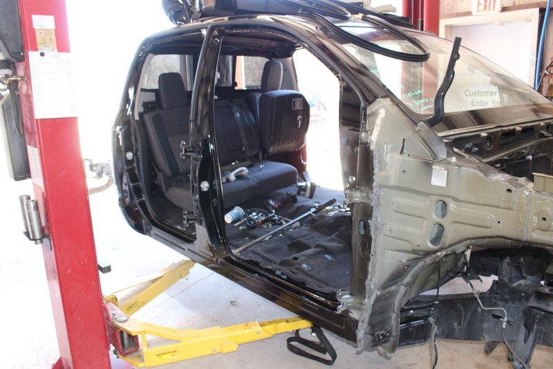 Passenger Right Side Rocker and Post Cut Fits 17-24 TITAN