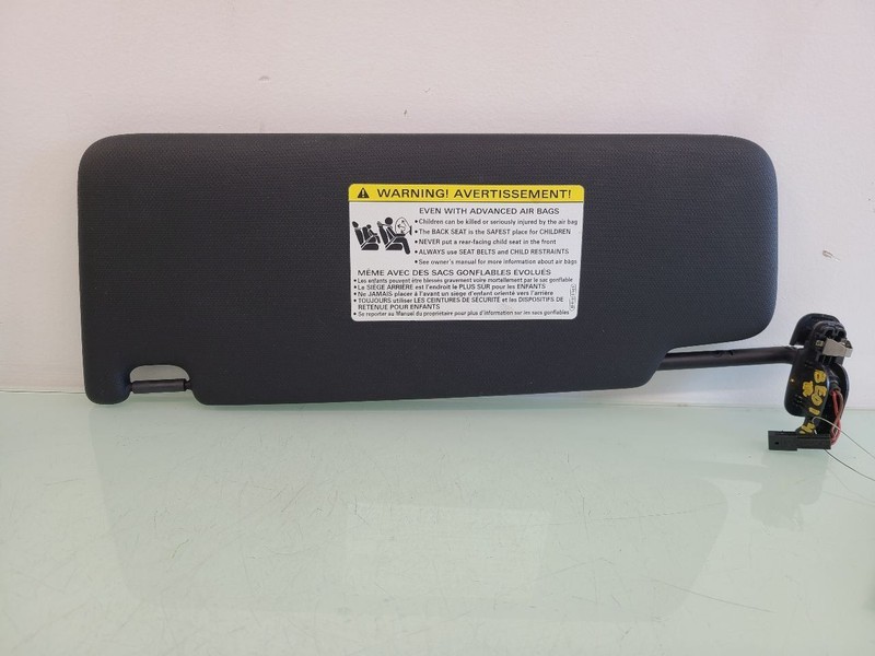 Passenger Right Sun Visor Fits 15-20 AUDI A3 586825