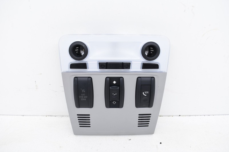 2011 BMW 328xi E90 Front Interior Overhead Dome Light Lamp Switch Gray OEM KW78