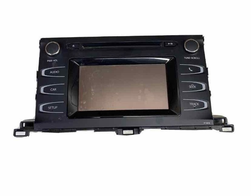 2018 2019 toyota highlander radio display screen & receiver
