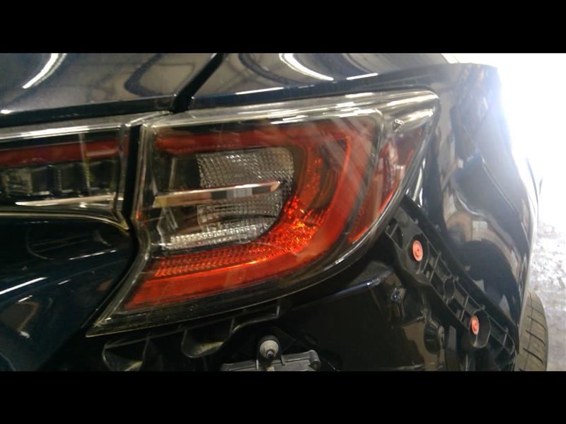 Passenger Tail Light Hatchback Quarter Panel Mounted Fits 19-23 COROLLA 1393148