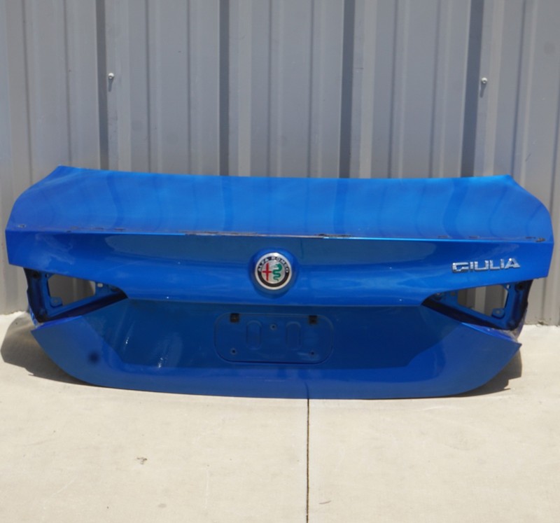 2017 - 2025 Alfa Romeo Giulia Rear Trunk Deck Lid Shell OEM LOCAL PICKUP ONLY!