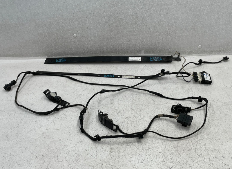 13 14 15 16 Mercedes SL550 SL400 Rear Bumper PDC Parking Sensor Wiring 1587 OEM
