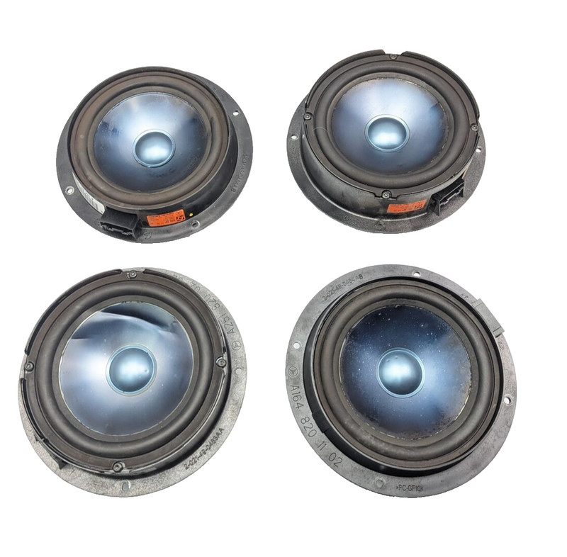 2006-2013 Mercedes W164 ML350 GL450 R350 Front And Rear Door Speakers Set OEM