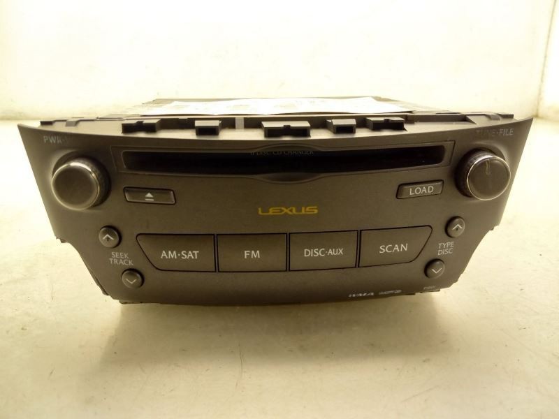 06-09 LEXUS IS250 2.5L RADIO / STEREO RECEIVER UNIT
