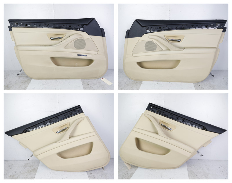 BMW 428i 430i F36 FRONT & REAR LEFT RIGHT DOOR PANEL COVER VENETO BEIGE 14-20 🚗